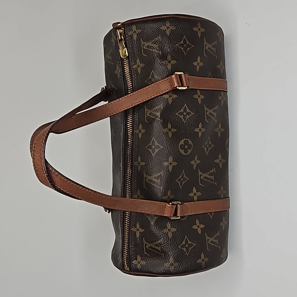 Authentic Louis Vuitton LV Papillon 30 Monogram Barrel Bag w/Dust bag lock & Key - Picture 6 of 16